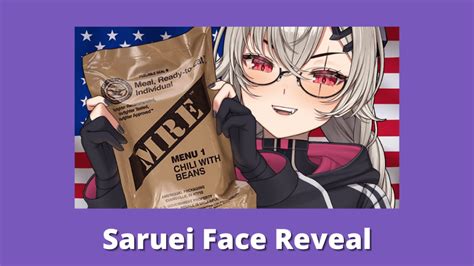 vtuber real face|Saruei